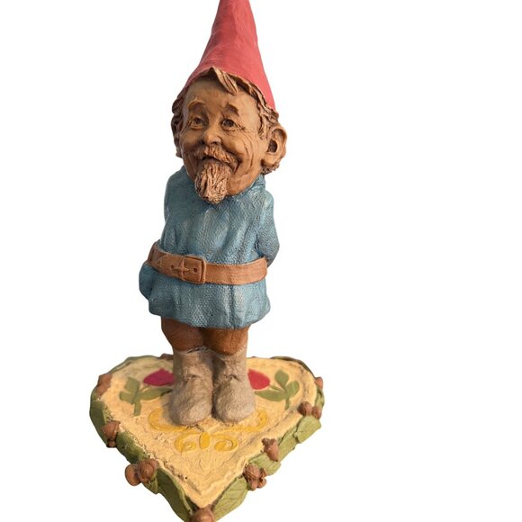 Vintage 3 Tom Clark Gnome Figures Val Olive You Have a Heart Valentines Estate - Picture 9 of 14